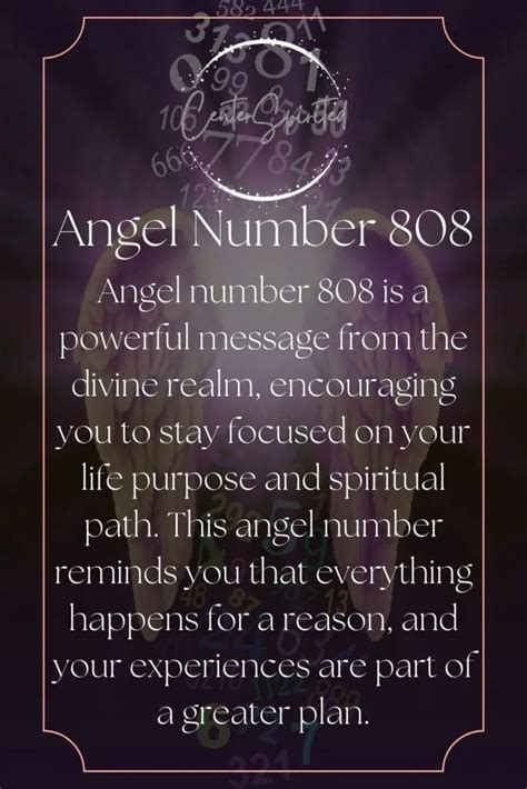 808 angel meaning|Angel Number 808 Meaning: Focus On End Goal